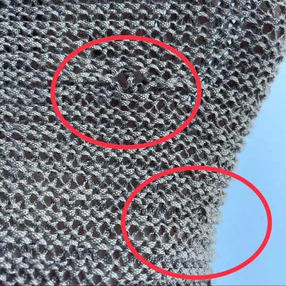 Mercer & Madison, grey open cardigan - Picture 6 of 7